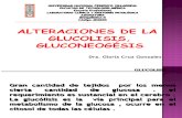 Clase Alteraciones de la glucólisis y de la gluconeogénesis.