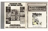 Libro El Bautismo Original (Pastor Rafael Rodriguez)