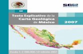 Carta Geologica de Mexico 2007