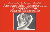 Antonio Colomer Viadel - Autogestión democracia y cooperación para el desarrollo