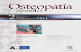 Osteopatia Cientifica Mayo Agosto. Volumen 6. Numero 2. 2011