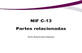 Nif c 13 Partes Relacionadas