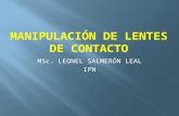 07 MANIPULACIÓN DE LENTES DE CONTACTO