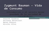 Zygmunt Bauman – Vida de Consumo
