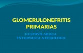 GLOMERULONEFRITIS PRIMARIAS