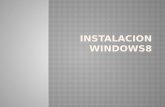 Instalacion windows8