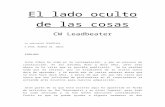 El Lado Oculto de Las Cosas. Leadbeater
