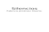 Silencios - Fabricio Jiménez Osorio