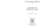 Que Es Una Constitucion - Ferdinand Lassalle