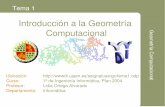 Tema1_introduccion a La Geometria Computacional