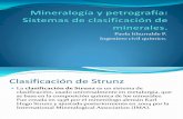 Clase 10 Clasificación de minerales