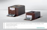 Catalogue Protective and Measuring Transformers m4 Es
