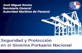 Seguridad Proteccion Puertos Nacionales AMP Panama