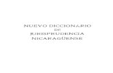 Nuevo Diccionario de Jurisprudencia Nicaraguense