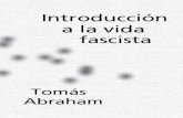 Abraham, Tomas - Introducción a la vida fascista