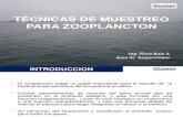 Tecnicas de Muestreo de Zooplancton