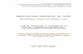 INFORME TÉCNICO DE ANALISIS DE PELIGRO Y VULNERABILIDAD DE UN SECTOR CRITICO DE RIESGO DE DESASTRE 1