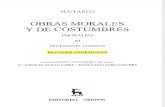 Tomo Xi - Obras Morales y de Costumbres - Plutarco - Tratados Antiestoicos