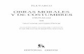 Tomo Xii - Obras Morales y de Costumbres - Plutarco - Tratados Antiepicureos - Contra Colotes
