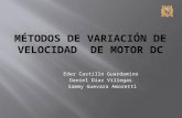 Métodos de Variación de Velocidad  de Motor DC