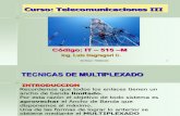 Curso Telecom III - 2013-1 Multiplexado