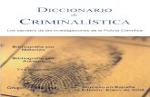 Diccionario Criminalística