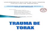 ATLS Trauma Toraxico