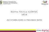 Gobierno en Linea Exposicion Sobre Accesibilidad NTC 5854