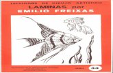 Láminas Emilio Freixas - Serie 33 (Peces y flora acuática)