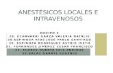 Anestésicos locales e intravenosos_