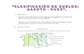 Clasificacion de Suelos AASHTO-SUCS