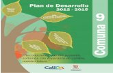 Plan de Desarrollo 2012 - 2015 Comuna 9