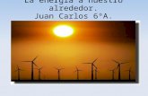 La energía a nuestro alrededor.Juan Carlos 6ºA.
