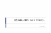 Comunicacion bucosinusal ppt