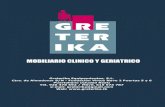 Catálogo Greterika Mobiliario Clinico