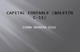 CAPITAL CONTABLE (BOLETÍN C-11)