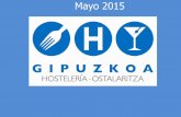 Mayo 2015 hostelería gipuzkoa