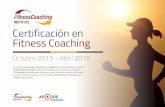 Fitness Coaching: la primera Certificación de Coaching en España para los profesionales de la salud, nutrición y entrenamiento.
