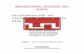 Discriminación del castellano andino