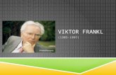 Viktor Frankl, logoterapia y análisis existencial, psicología, filosofía