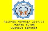 Memoria 2014/15, Agente Tutor Talayuela