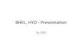 Bhel, hyd   presentation