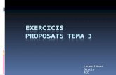 Exercicis proposats tema3