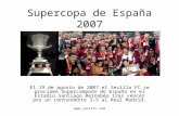 El Sevilla FC, Supercampeón de España ante el Real Madrid