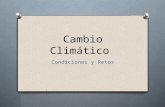 Cambio climatico presentación Eduardo Lopez
