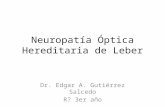 Neuropatía óptica Hereditaria de Leber
