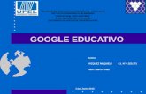 Google educativo para el proceso de enseñanza aprendizaje