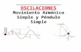 Movimiento armónico simple y pendulo simple