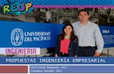 Detalle de Propuestas Ingeniería Empresarial - Claudia Aranda & Christian Requejo