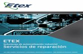 Brochure 2015 - Servicio de Reparación - Etex internacional